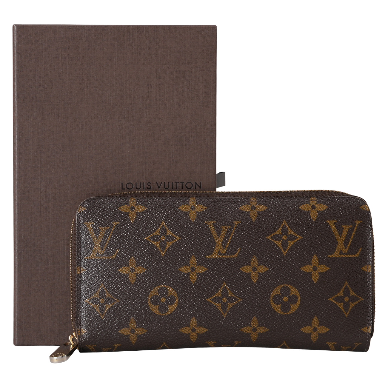 LOUIS VUITTON(USED)루이비통 M60017 모노그램 지피 월릿 장지갑